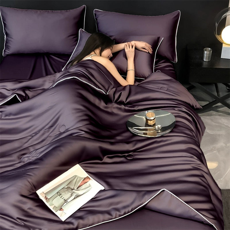 PARLA Mulberry Silk Lightweight Summer Comforter Set