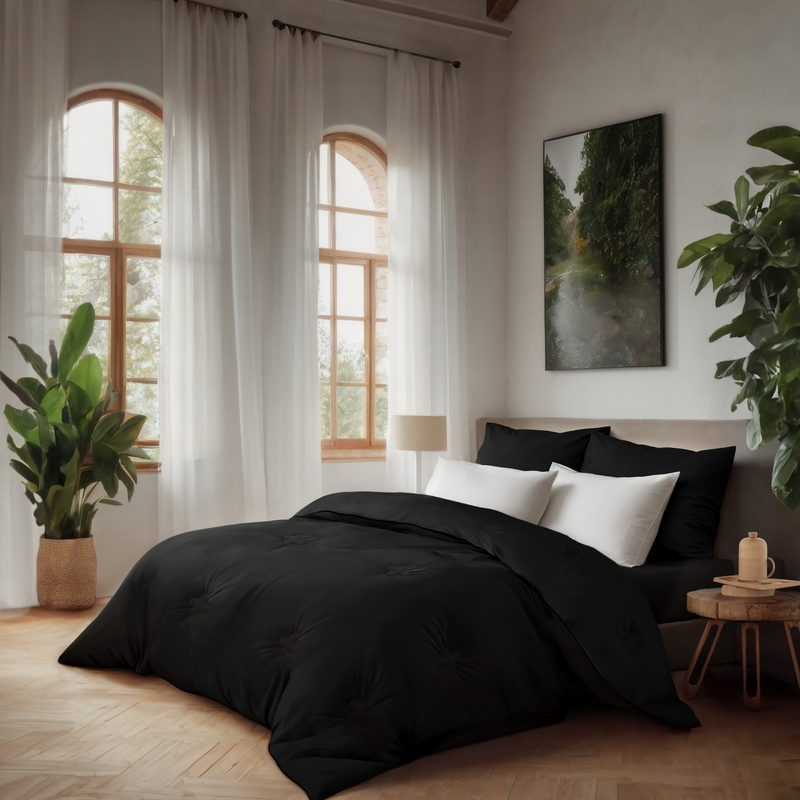 The FLORÉ Over Sized Summer Eucalyptus Comforter Set