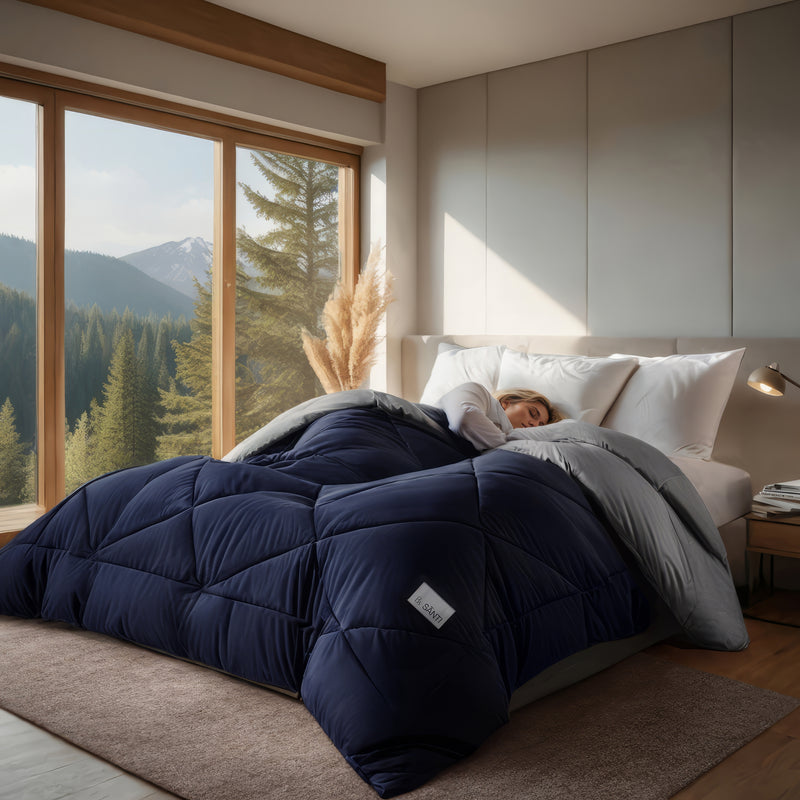 The DÍA Over-Sized Eucalyptus Summer Comforter Set